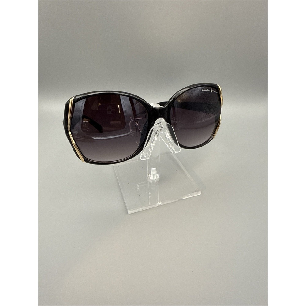 Beverly Hills Polo Club Authentic Oversized Sunglasses Black/Gold-Polarized Lens